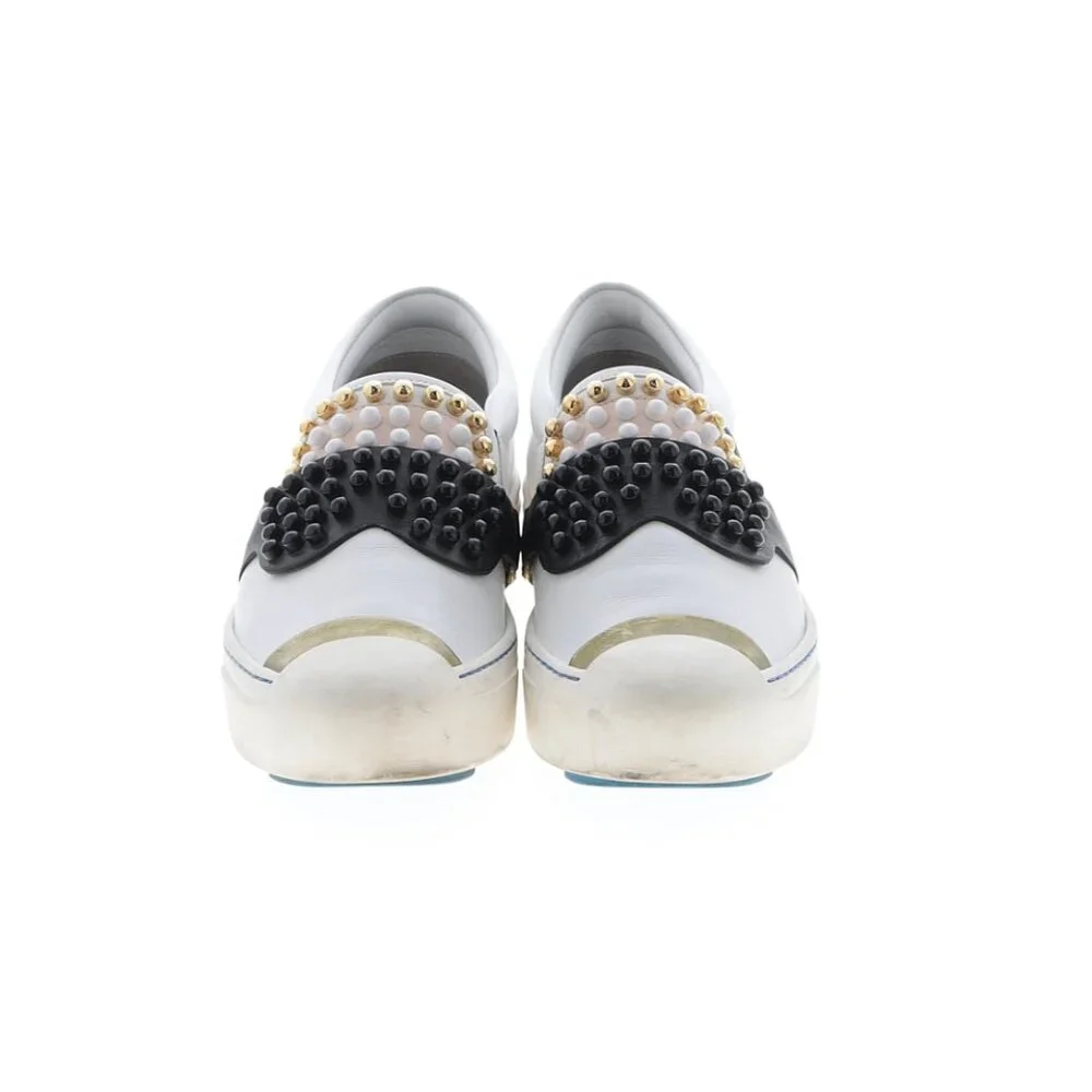 Fendi sneakers, EU 41 / US 11, Karl Lagerfeld Karlito studded low top sneakers! - Picture 6 of 7